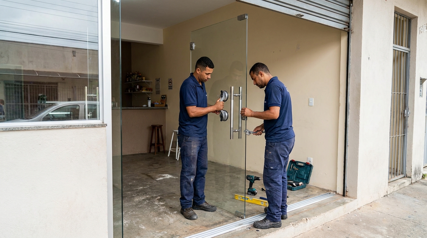 Portas em Vidro em Cotia‑SP