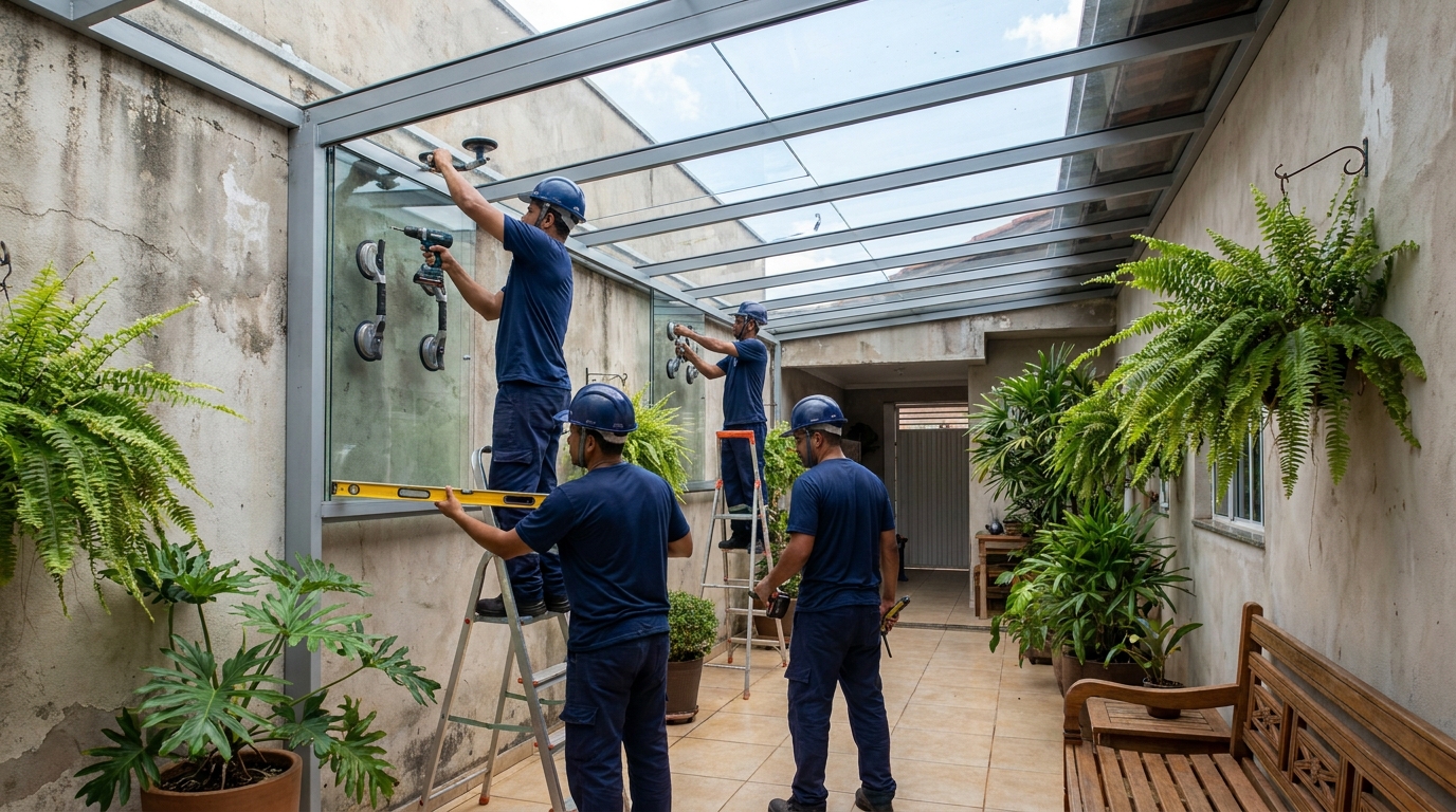 Proteção para Espaços Abertos nos Altos de Caucaia, Cotia‑SP